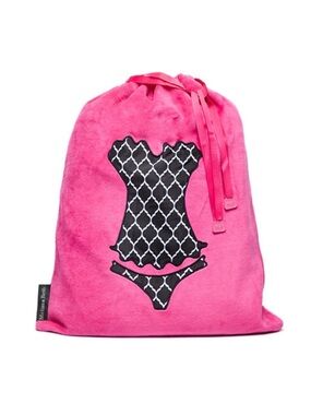 Melissa Beth’s Oh La La Hot Pink Lingerie Travel Bag